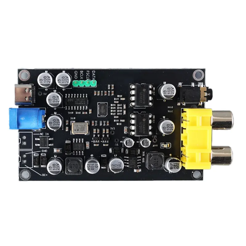SOTAMIA ES9038 I2S Decoder Board DSD512 Upgrade Decoder DAC Bluetooth Device Fever Player