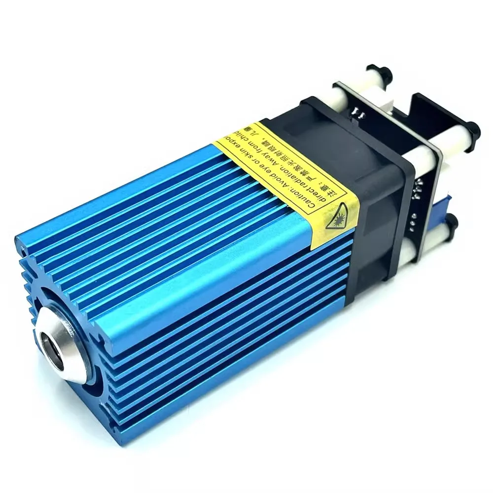 450nm 40W Blue Extremely Fine Spot Laser Engraving/Cutting Module 3D Marking Laser Head