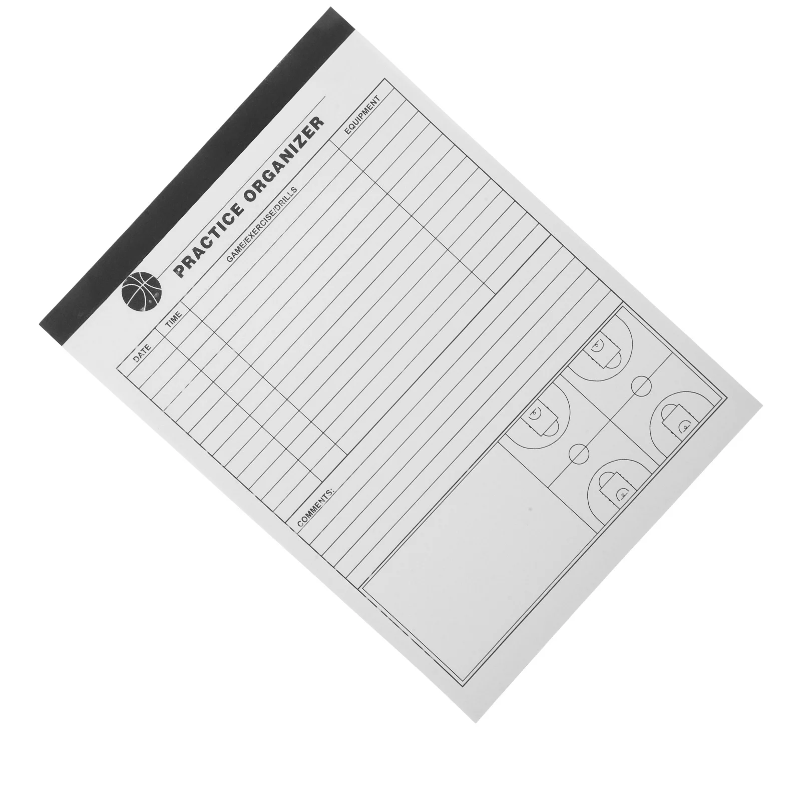 

Basketball Record Book Compact Score Keeping Tool For Scoring Player Tracking Durable Basketball Training Supplies Score