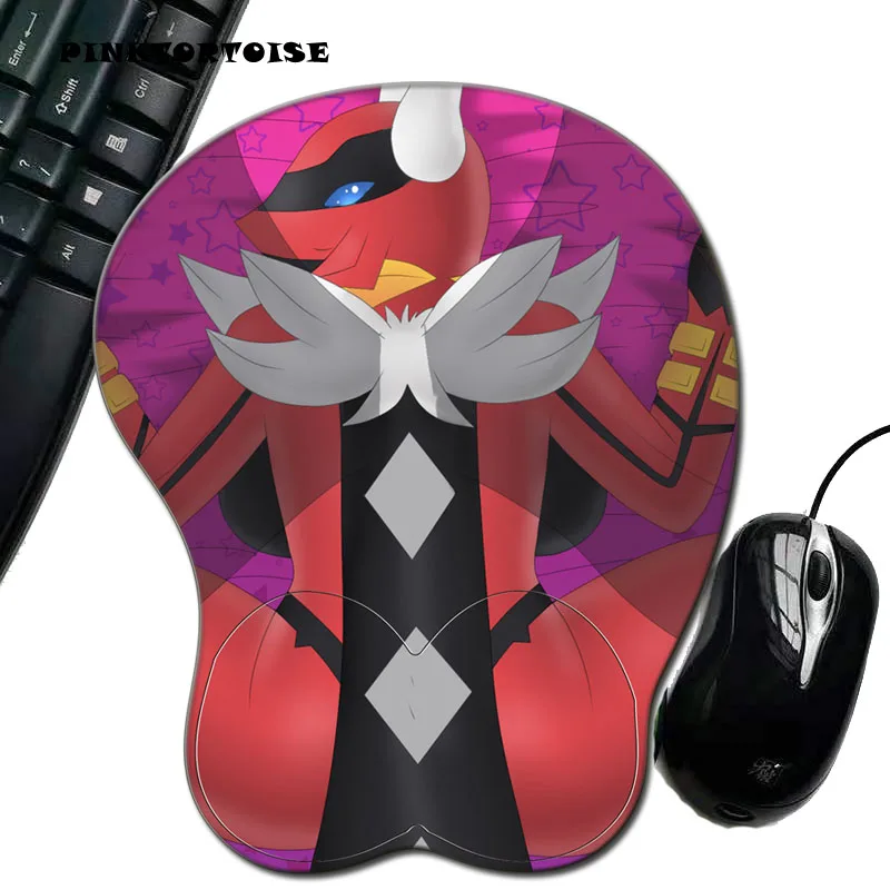 PINKTORTOISE Anime DD Legendary animal Gaming Mouse Pad Soft Mouse Mat for Professional Gamer Mouse Pad For game laptop