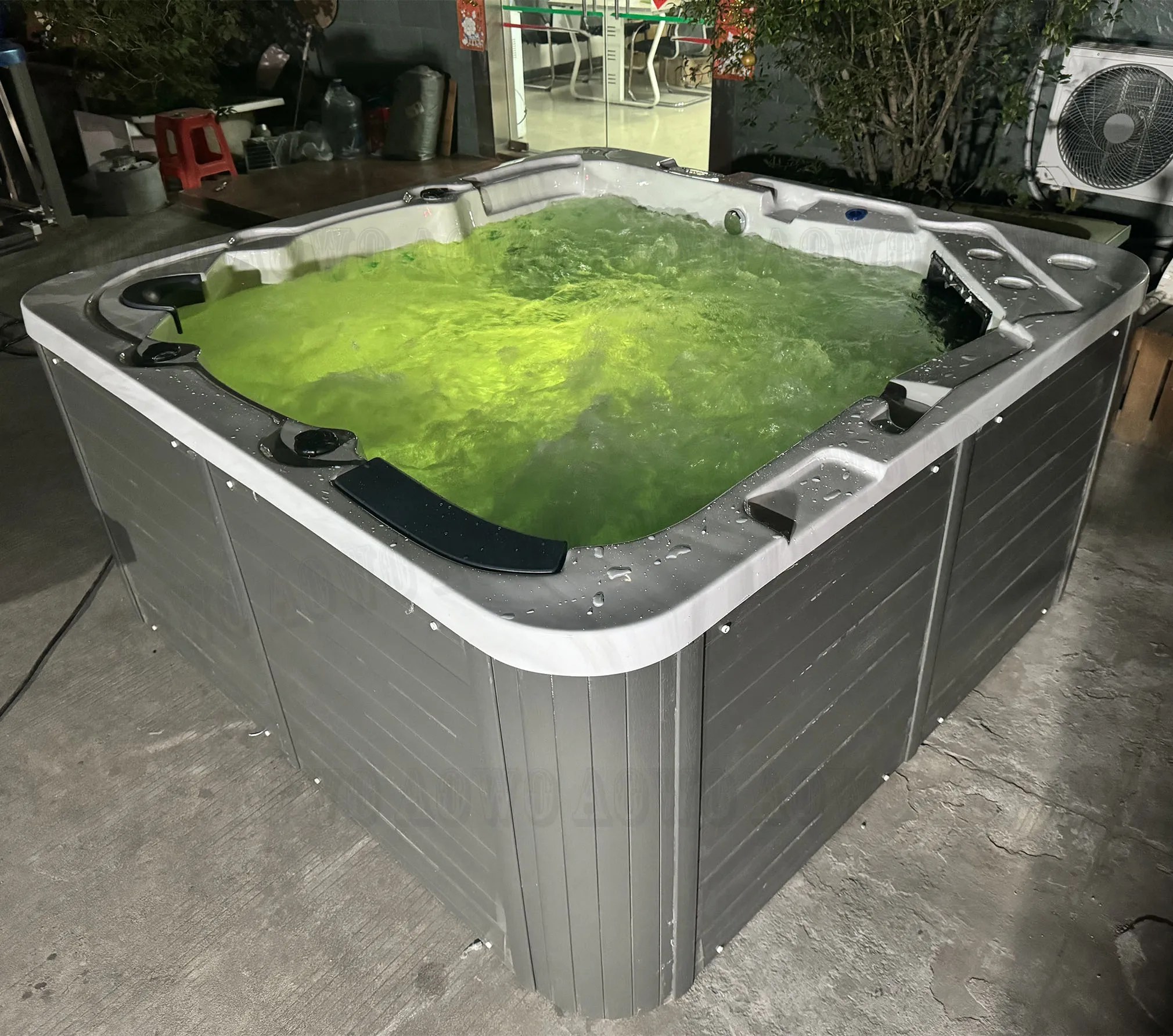 5 Wason Cloud White American Acrylic Bathtubs Spa whirlpool Tub Panouri Solar Apa Hot Heat Pipe Hot Tube Outdoor Ice Cream Cart