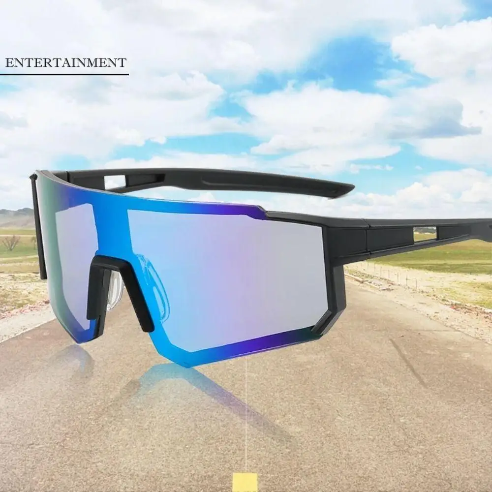 

UV400 Cycling Sunglass Windproof Comfortable UV Resistant Cycling Glass Colorful HD Lens Outdoor Sport Goggle Mountain Climbing