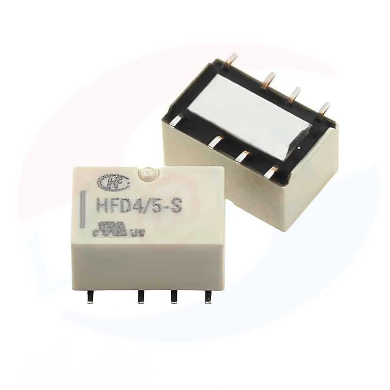 5pcs DIY Signal communication relay HFD4- 3V 4.5V 5V 12V 24V DC -S SR 2A 8pin two groups of conversion patch direct insertion