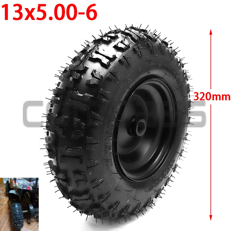 

13x5.00-6 wheel rim Tire and Tyre For Off-Road ATV QUAD Buggy Mower Go-kart