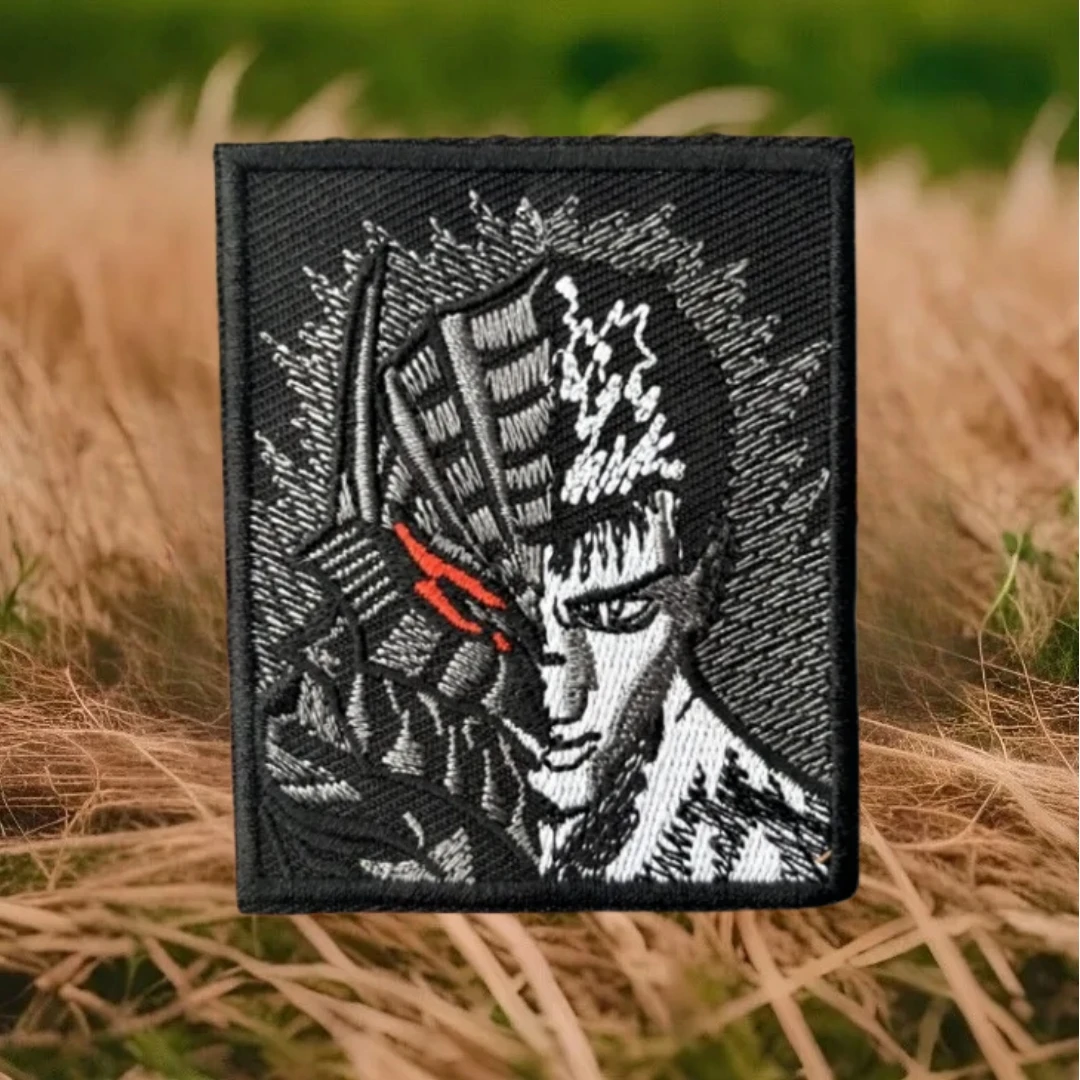 Аниме тактический значок морали военная армия декоративная повязка на руку вышитые нашивки на липучке наклейка на рюкзак для одежды