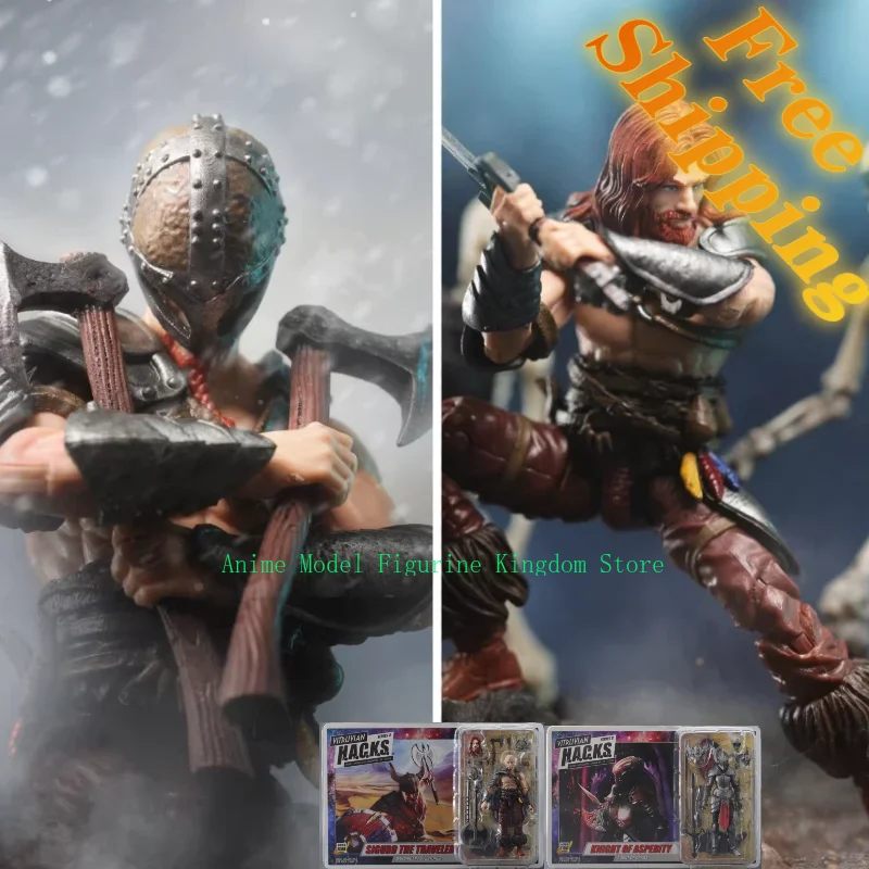 

Stocked BFS Boss Fight Studio 1/18 Scale Soldier 6.5 Wave Nordic Barbarian Skull Full Set 3.75 Inch Action Figure Toys Gifts