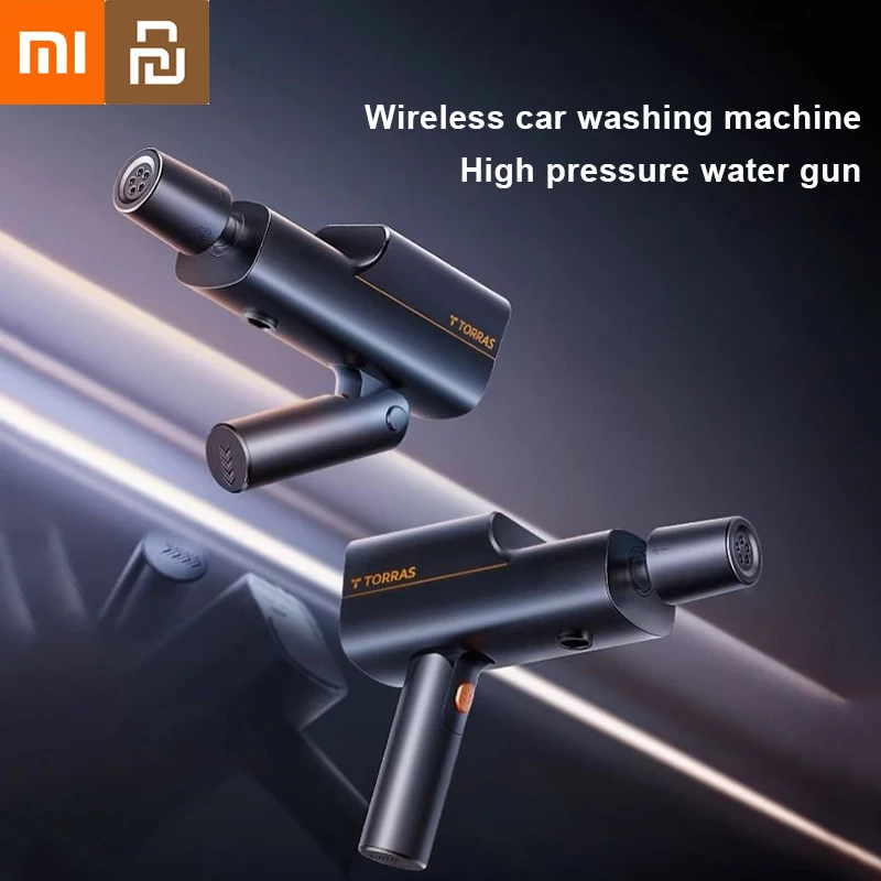 Xiaomi Youpin Car Wash High Pressure Water Gun Spray Nozzle Car Washers Foldable Mini Portable Washer Car Cleaning Accessories