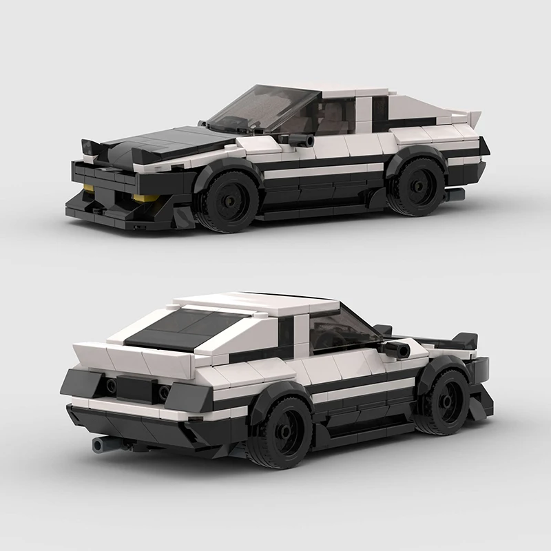

MOC гоночный автомобиль городской спорт AE86 GT-Apex строительные блоки кирпичи суперкар гонщики технический автомобиль детские игрушки для мальчиков