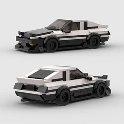 MOC Racing Car City Sports AE86 GT-Apex Building Blocks Bricks Supercar Racers Technical Vehicle Kids Toy Boys