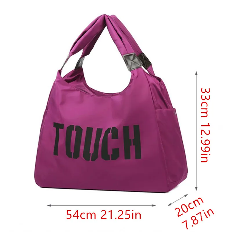 حقائب يد نسائية أكسفورد عصرية حقيبة كتف ذات سعة كبيرة حقيبة سفر، حقيبة يد لليوجا والترفيه في نزهة الضواحي مع مبطنة #5