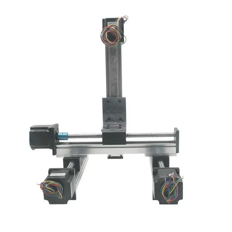 Three-Axis Simple Gantry Electric Screw Slide Linear Module Xyz3 Axis Industrial Manipulator Linear Guide Rail