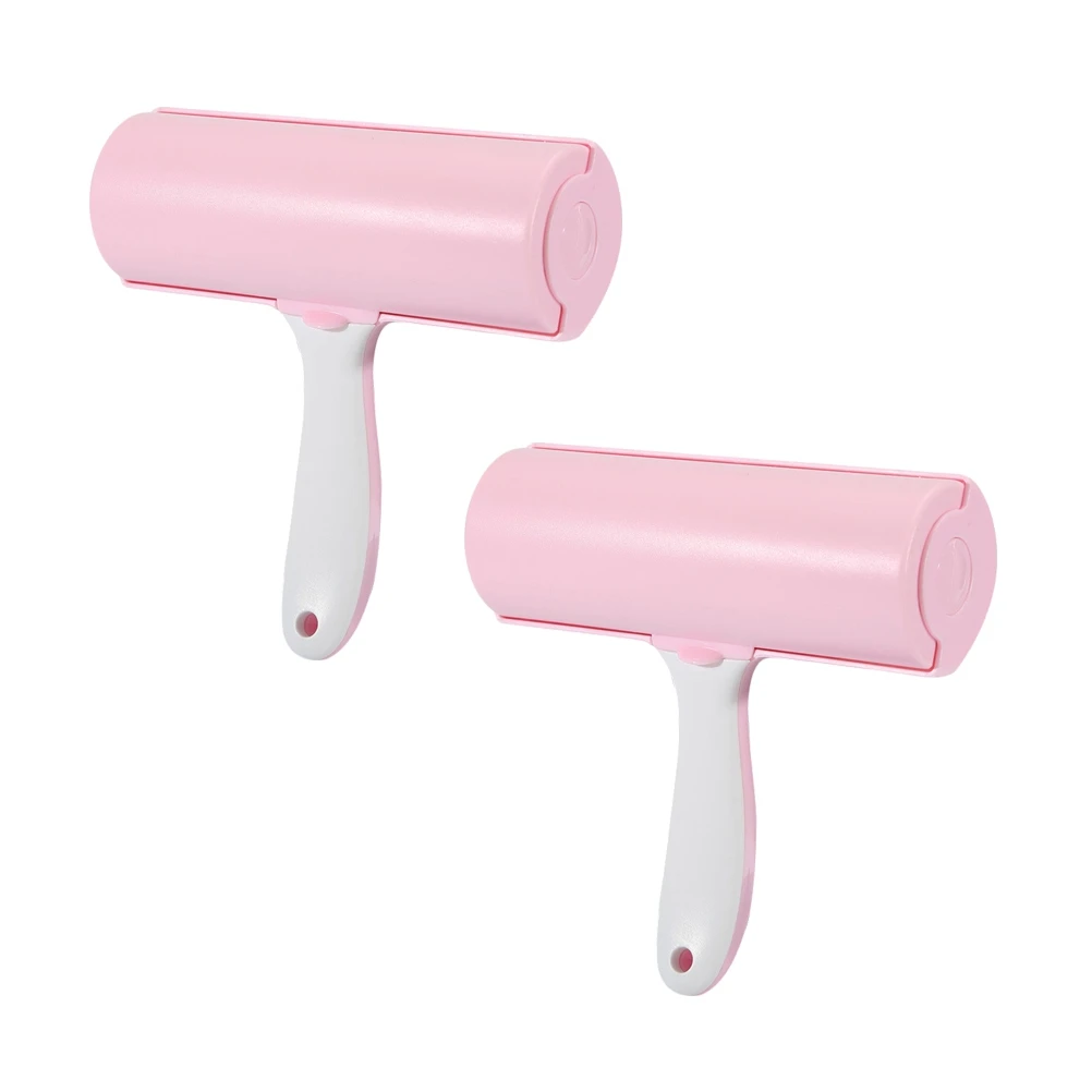 

2 pcs Sticky Roller for Pet Hair Removal Reusable Lint Cleaner Extra Pick-up Power No Chemical Smell Handle