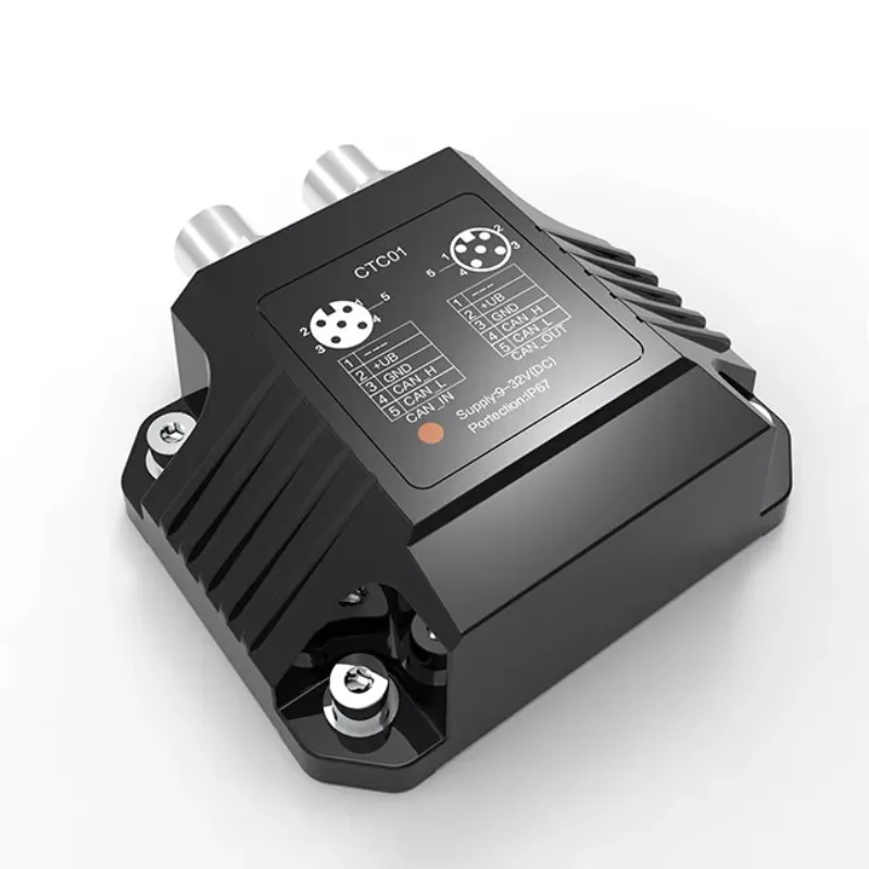 Small Industrial Remote Control Receiver 433Mhz CAN2.0 RS485 1NO1NC IP67 Durable and Efficient 9-36v