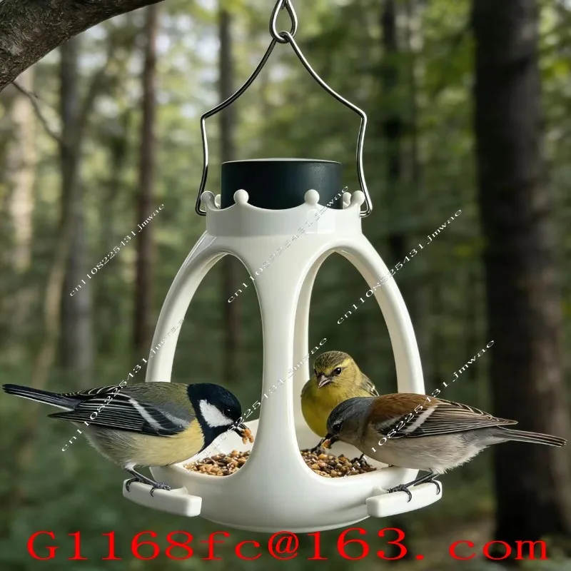 High Quality 15X15X20 Small New Solar Crown Animal Feeding Device