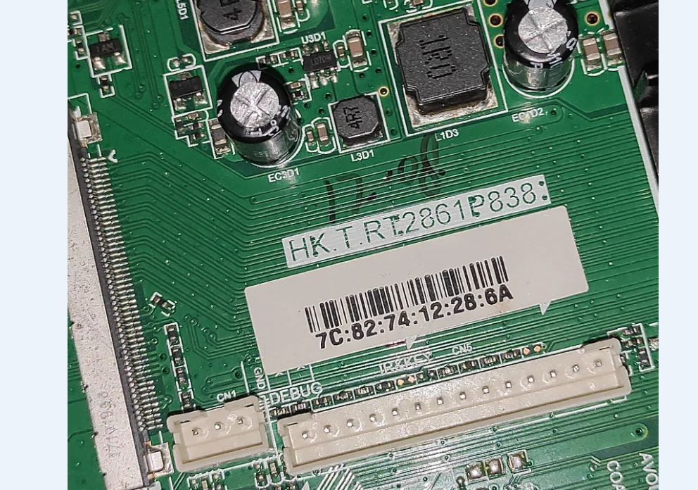 Spedizione gratuita! HK.T.RT2861P838 scheda madre TV di rete WiFi 4K testata bene