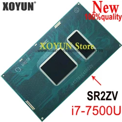 100% New i7-7500U SR2ZV i7 7500U BGA Chipset