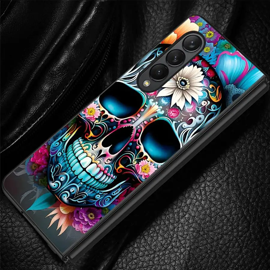 Case for Samsung Galaxy Z Fold 8 Ultra ZFold7 ZFold5 Z Fold 7 6 5 4 3 ZFold6 ZFold3 ZFold4 Phone Shell Funda Colorful Sugar