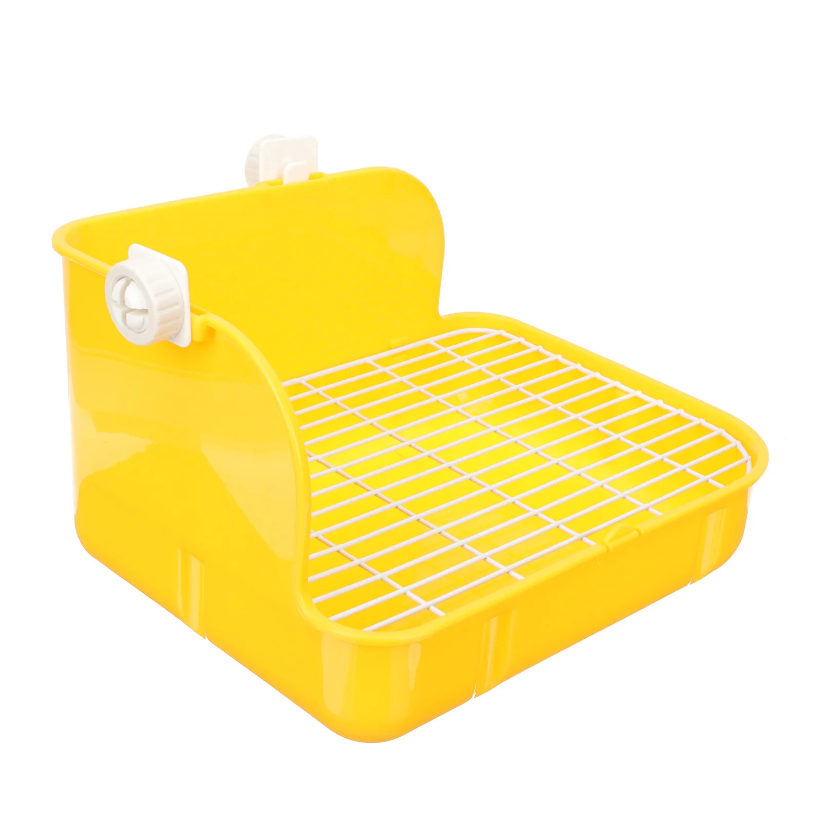 

Wear-Resistant Rabbit Potty Convenient Litter Box Pet-Friendly Low Entry Design Odor Control Indoor Patio Use Safe Durable