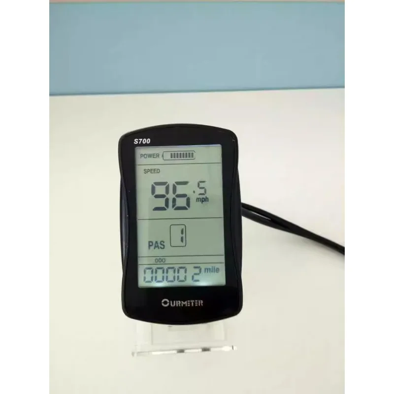 Imagem -05 - Bateria de Lítio da Bicicleta Elétrica Medidor do Cristal Líquido do Lcd S700 Carro 36v 48v