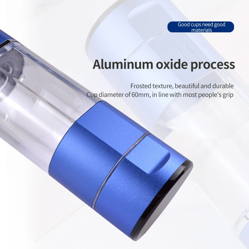 5000PPB مولد الهيدروجين المحمولة تصفية المياه الكهربائية الهيدروجين مولد المياه زجاجة Lonizer صانع كوب ماء الهيدروجين الغنية