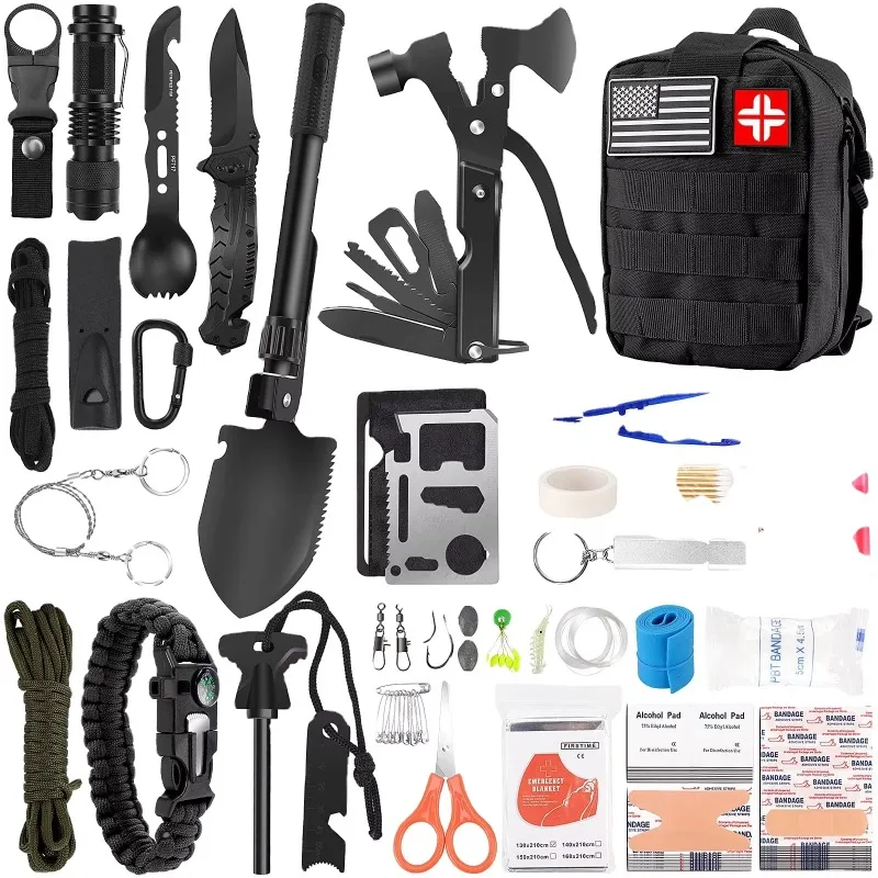 Trekking Emergency Survival Tools Travel Rescue Kit Camping Equipment Survival Outdoor Professional Survival Kit