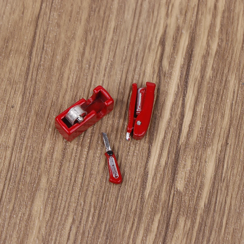 Simulazione di mini cancelleria creativa Forniture per l'apprendimento Modello Accessori per l'apprendimento ridotti