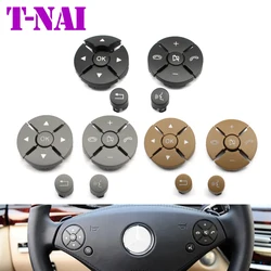 Car Interior Accessories Multi-function Steering Wheel Button Switch Control Replacement For Mercedes Benz S CL Class W221 W216