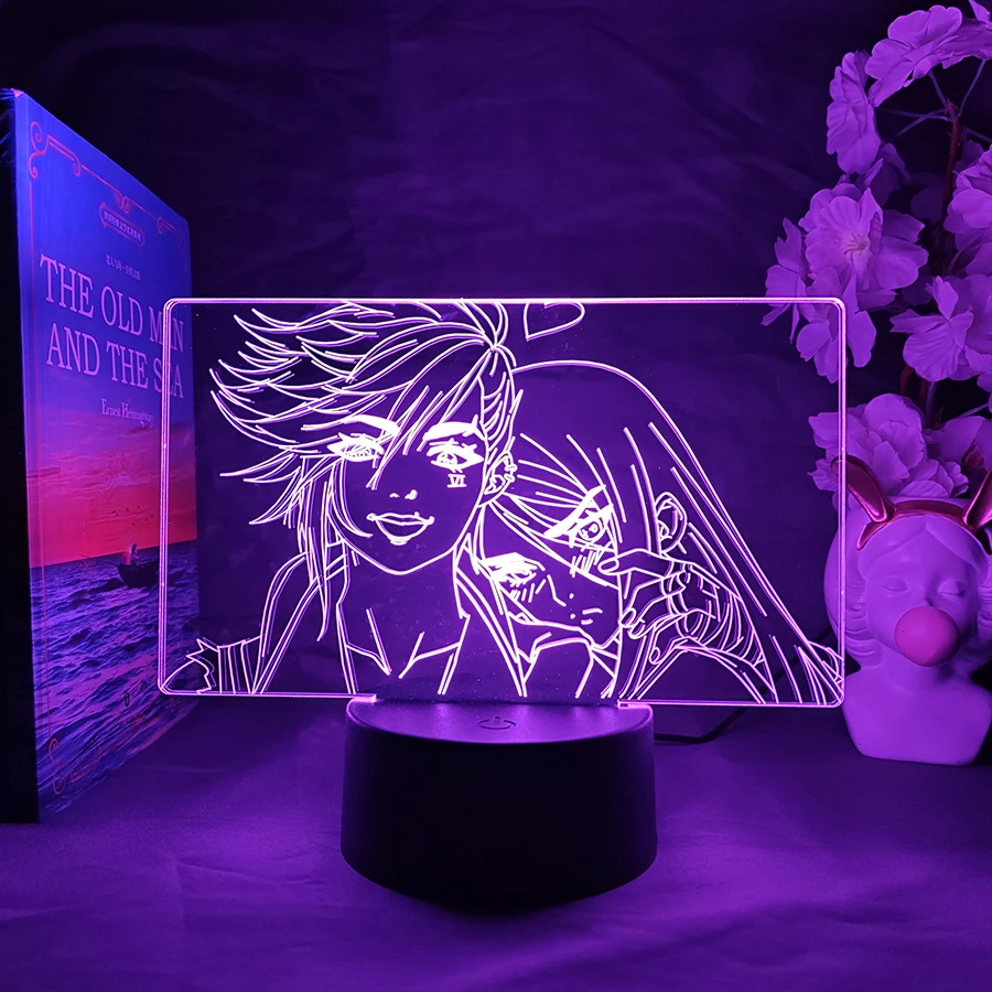 League of Legends CaitVi 3D Arcane Lamp Gamer Lover Bedroom Decoration Cute Xmas Gift Kids Gaming Room Decoration Night Light