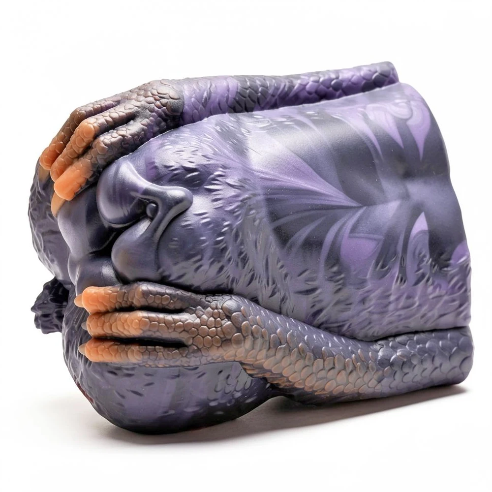 Griffin Monster Bird Butt Male Stroker Silicone Pocket Pussy Masturbator Multi-Texture Channel Discreet Fantasy Adult Sex Toy