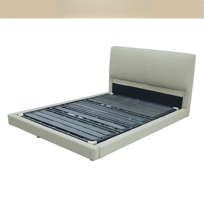 Electric smart function bed, modern bedroom electric house, other beds 3D mesh solid wood full steel frame