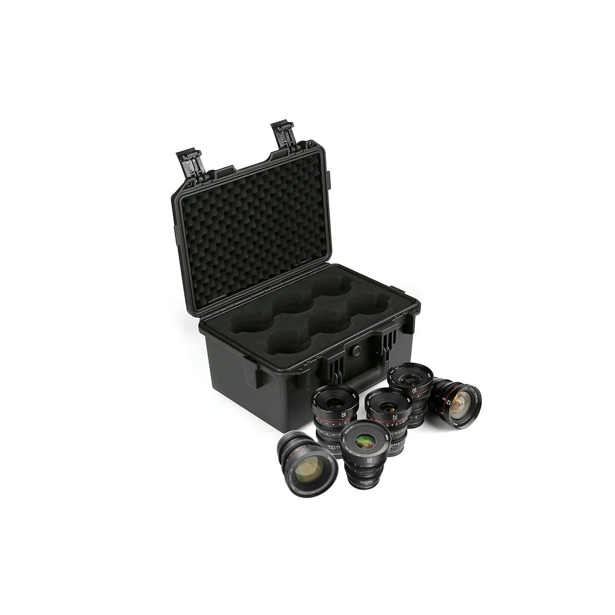 

Meike 10/25/35/50/65/85mm T2.2 Large Aperture MF Prime Cine Lens for Olympus Panasonic M43 /Canon RF/Fuji X / Sony E cameras