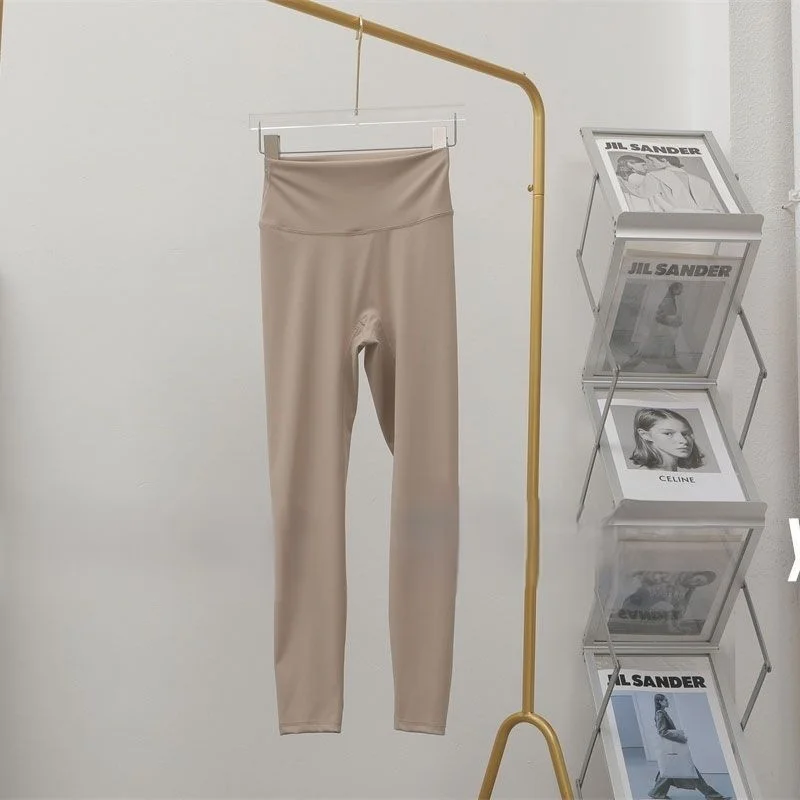 Pantaloni da yoga Natale Donna Ogni giorno Coulisse Addome Avvolgente Jacquard a contrasto Perfprmance Bottoming Feel Pilates Bowknot Bow