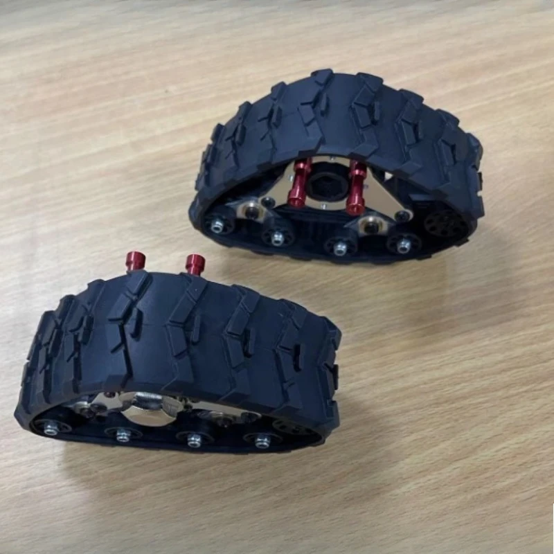 

RC track snow tires for 1/10 RC Crawler Car AXIAL SCX10 Traxxas TRX4 Defender Bronco RC4WD D90 D110 JIMNY Cherokee Car DIY Parts