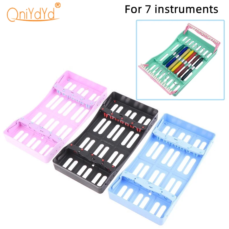 1pc Dental dla 5/7/10 Soportes 135 ℃ pojemnik sterylizacyjny do autoklawu Instrument dentysta Materia