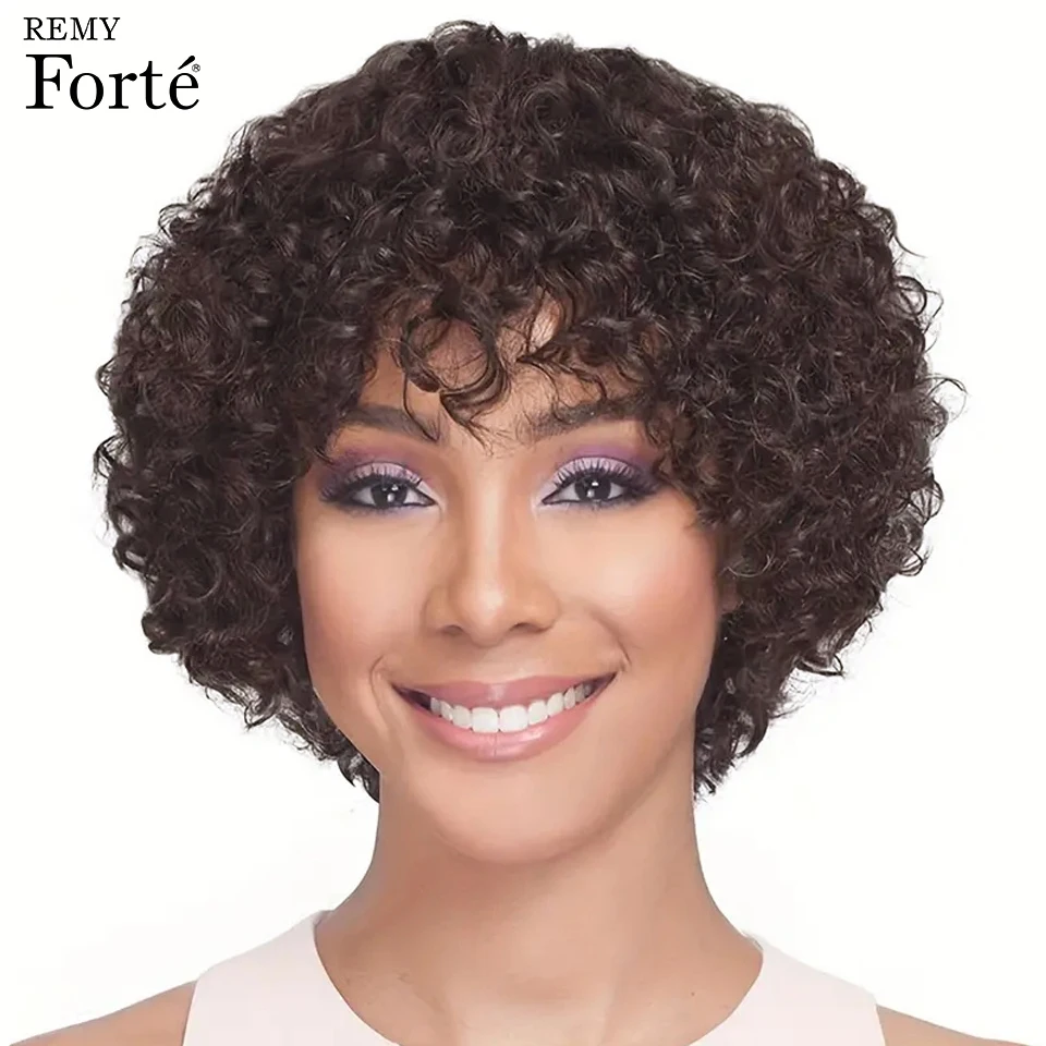 

Короткие парики Фаллоу боб парики человеческие волосы полностью машинное изготовление парик из человеческих волос коричневые афро кудрявые вьющиеся волосы боб парики человеческие волосы для черных женщин