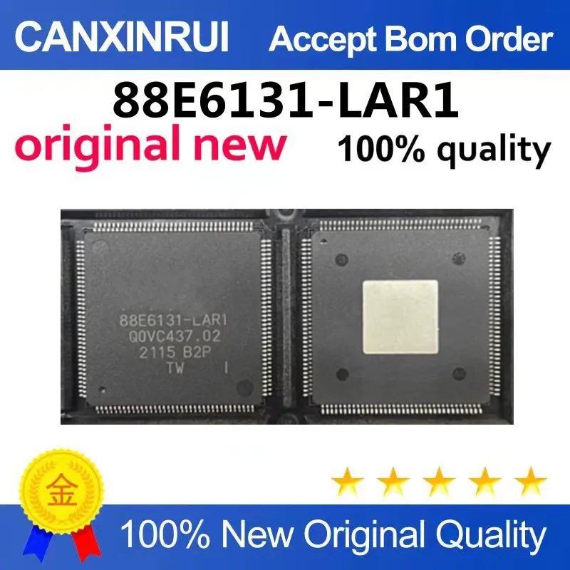 

New original 88E6131-LAR1 88E6131-B2-LAR1I000 Ethernet TQFP144