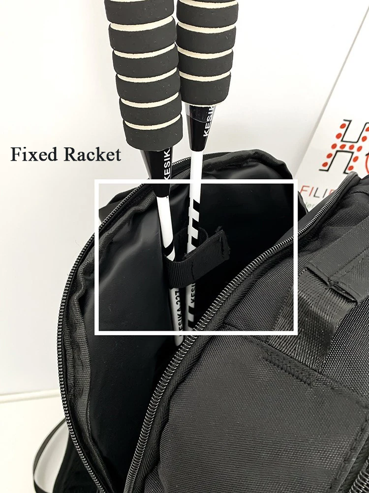 حقيبة مضرب كرة الريشة، حقيبة ظهر رياضية للياقة البدنية للرجال، حقيبة دلو لمضارب التنس للسيدات، حقيبة تدريب للأطفال