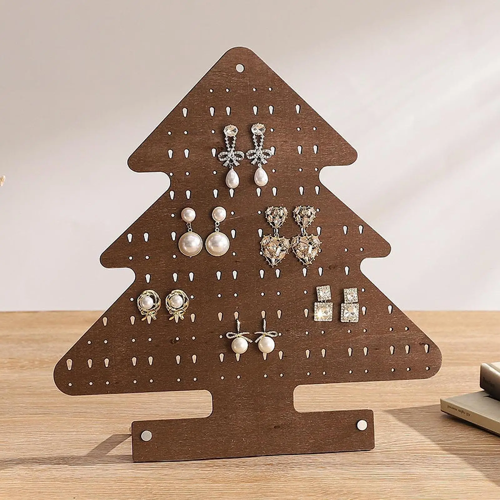 

Подставка для сережек, органайзер для ювелирных изделий, розничный магазин, реквизит для фотосессии, прочный женский магазин для девочек, экономия места, держатель для сережек