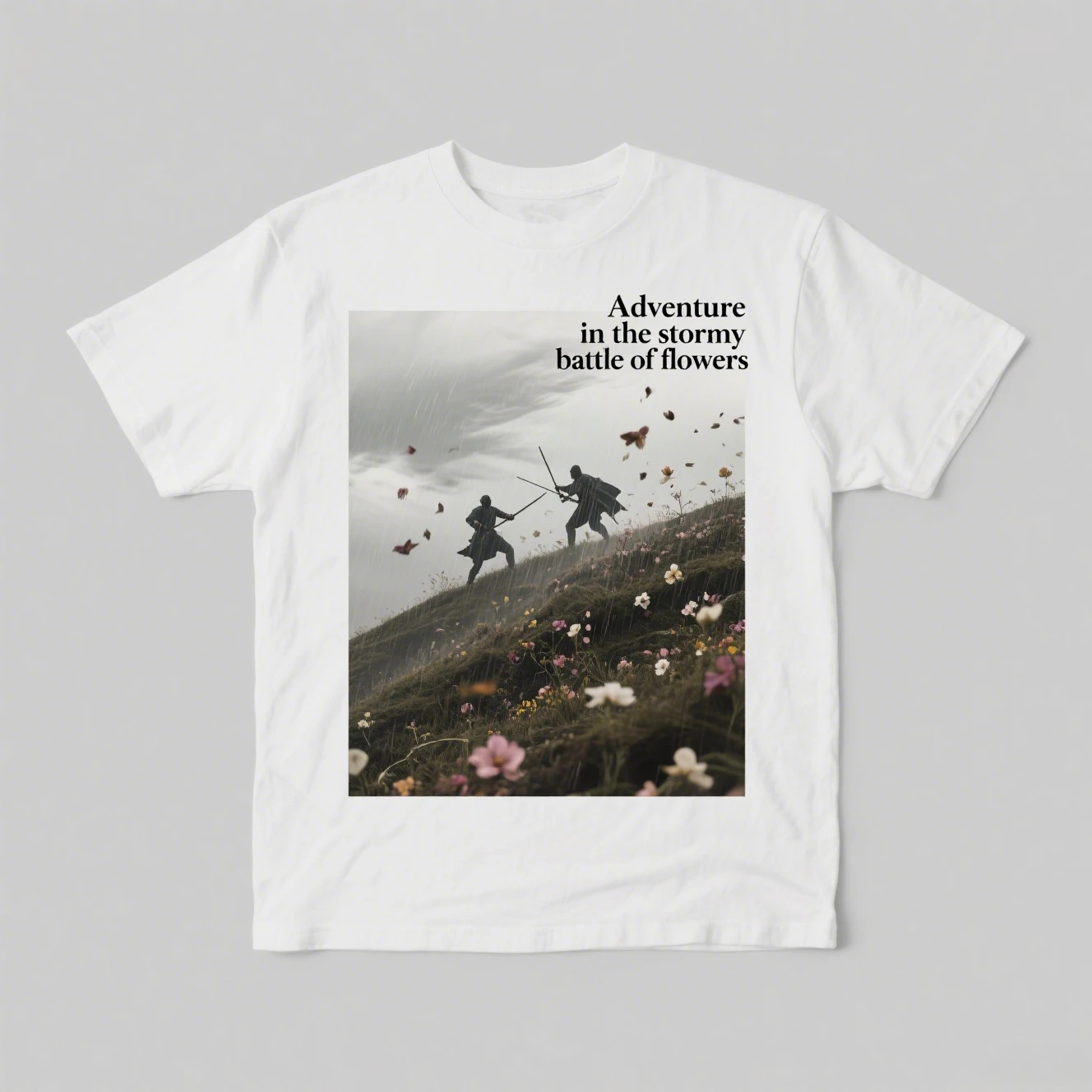 

The Two Armies Are At War, Graphic Printing, Summer Luxury Brand Pure Cotton Men's and Women's T-shirts, Short Sleeves, Street