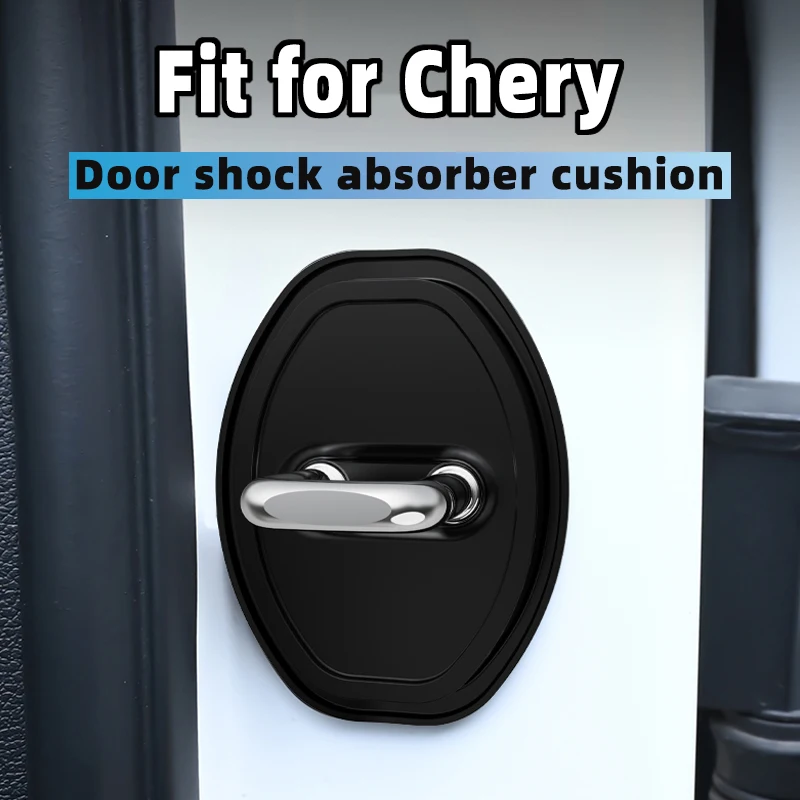 

2 4 шт., звуковой глушитель для закрытия дверей автомобиля, антикоррозийные защитные чехлы для Chery Tiggo 8plus New 5 Omoda C5 Arrizo Tigo 7 pro