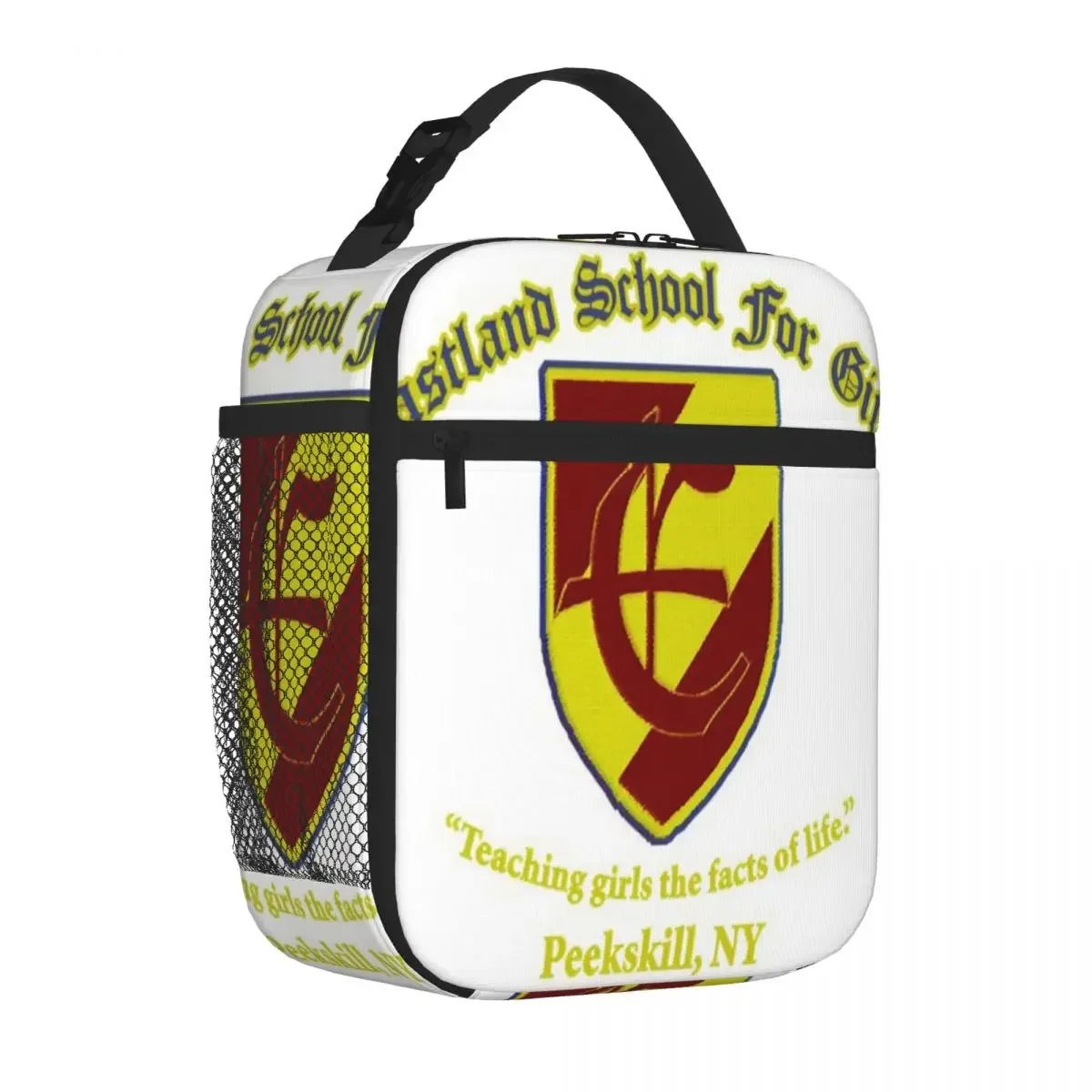 Bestselling Eastland School For Girls Student Rainbow Print Nylon Lunch Bag Seaside Lunch Small Lunch Bag