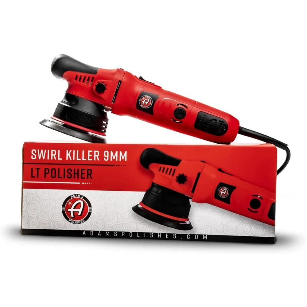 

Полировщик автомобиля двойного действия Адама 9 мм — буферное средство для удаления царапин для детализации автомобилей