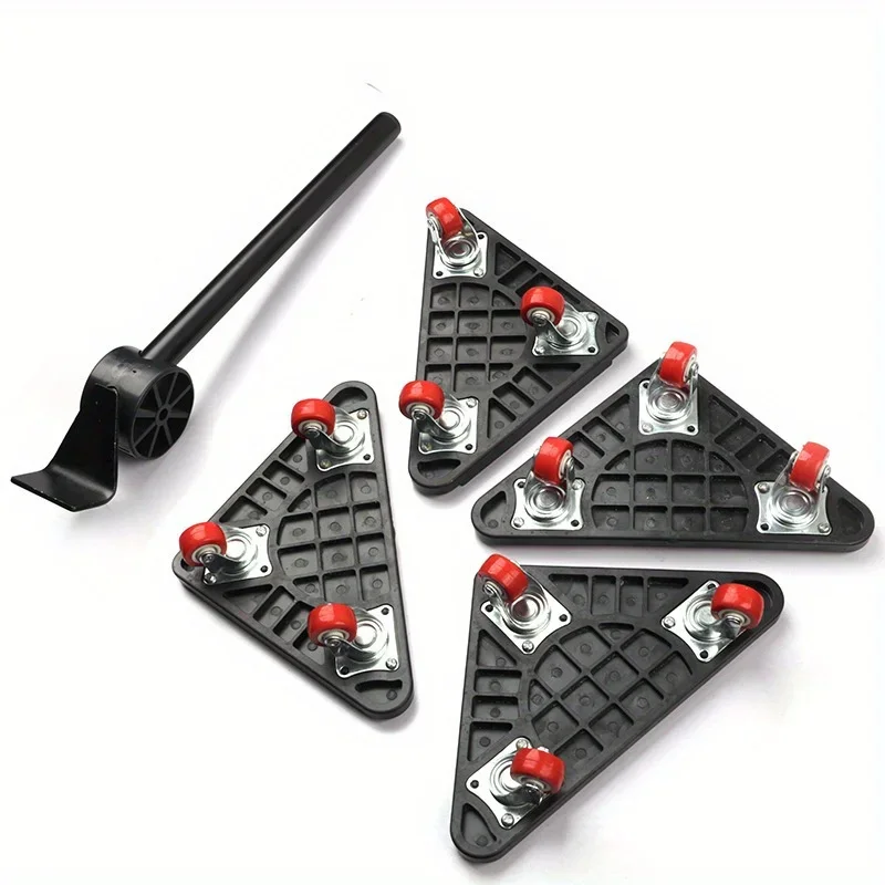 

Moving Tool, Home Sofa Closet Washing Machine Refrigerator Moving Tool. Easy One Person Moving Tool 4pcs Wheel Caster