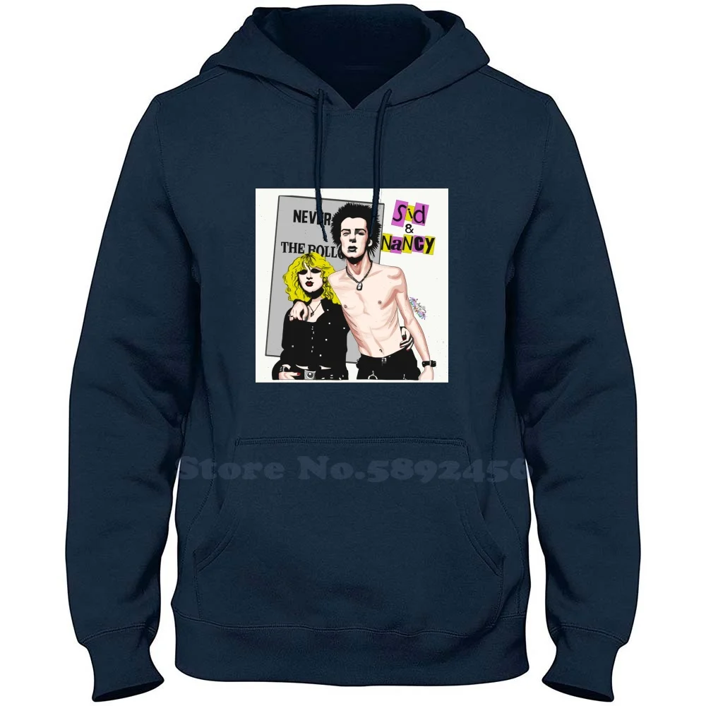 Sid & Nancy 100% Pure Cotton Hoodie Sid Nancy