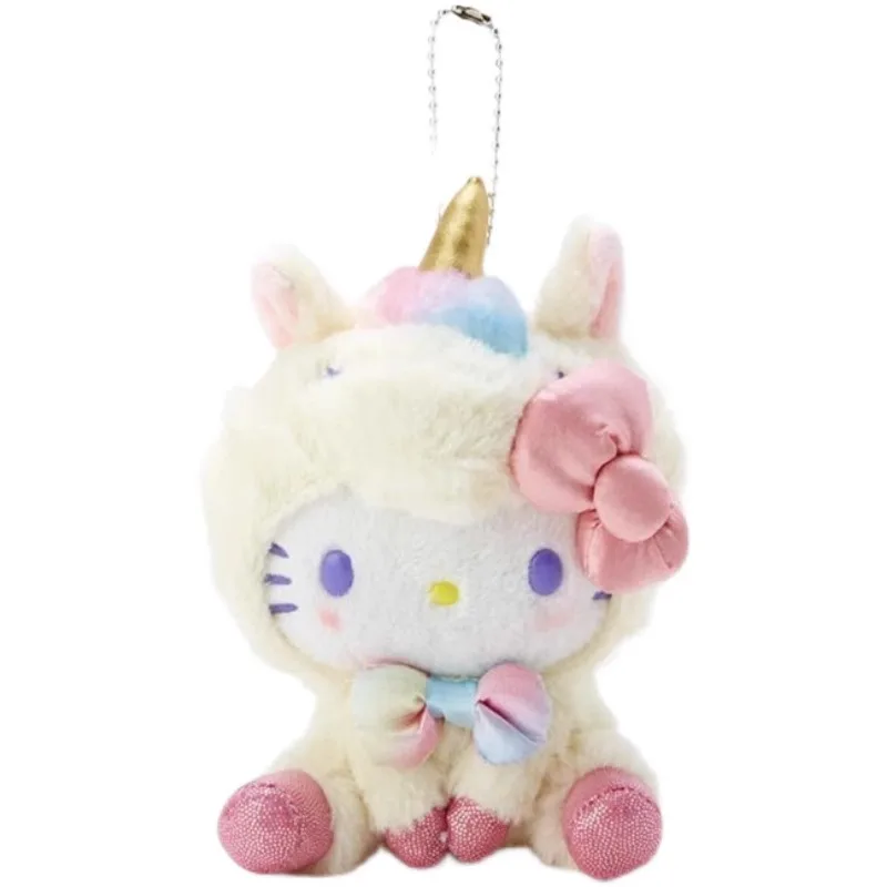 

В наличии оригинальный Sanrio Hello Kitty 14 см персонаж мультфильма плюшевая игрушка кулон брелок подарок на день рождения праздничные подарки