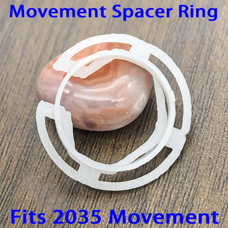 1/2/5PCS 2035 Movement Spacer Ring Outer Diameter 27mm Height 3.8mm Fits 2035 Movement Fixed Ring Repair Replace Parts