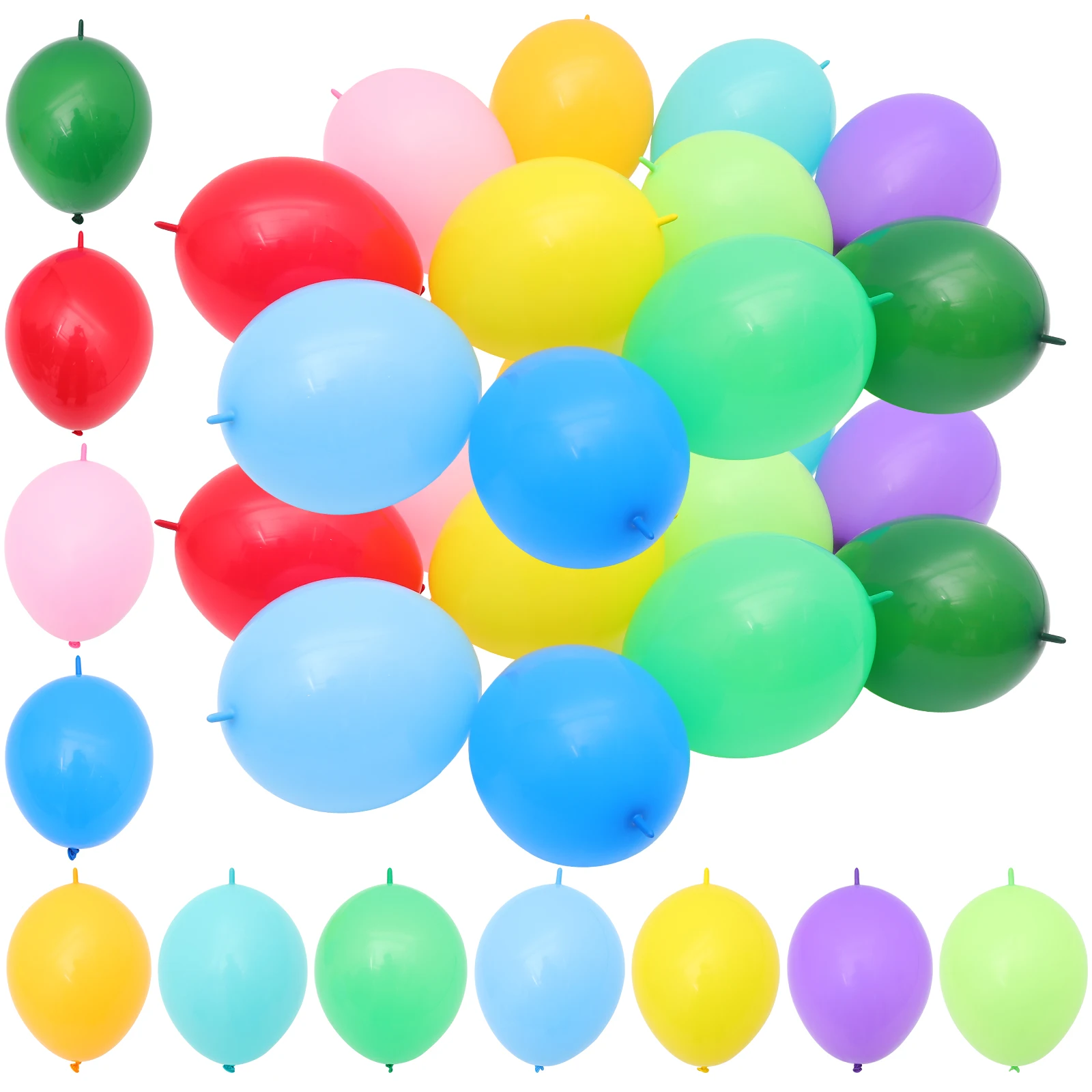 

100pcs Latex Wedding Party Decorations Bulk For Arch Birthday Balloons Festival Decoration Photography Props Colorful