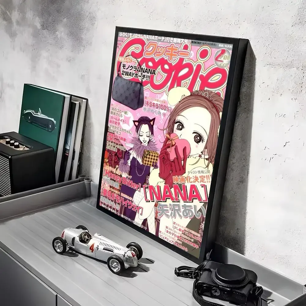 Anime N-Nana klassisches Poster, dekorative Wandkunst, Aufkleber, Wandbild, Fotodruck für Zuhause, Wohnzimmer, Flur, Dekoration – Detail 6