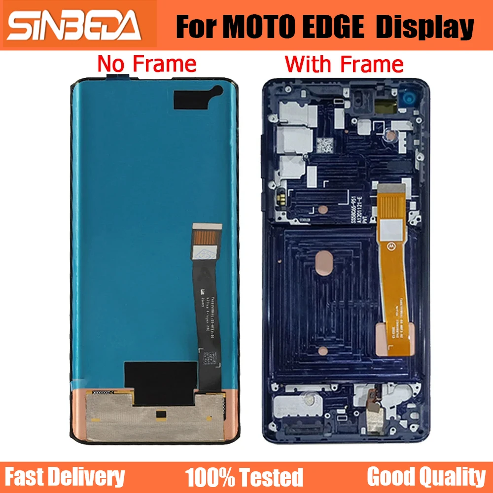 

Boutique For Motorola Moto Edge XT2063-3 For Moto Edge Plus XT2061-3 LCD Display Touch Screen For Moto Edge+ LCD Digitizer