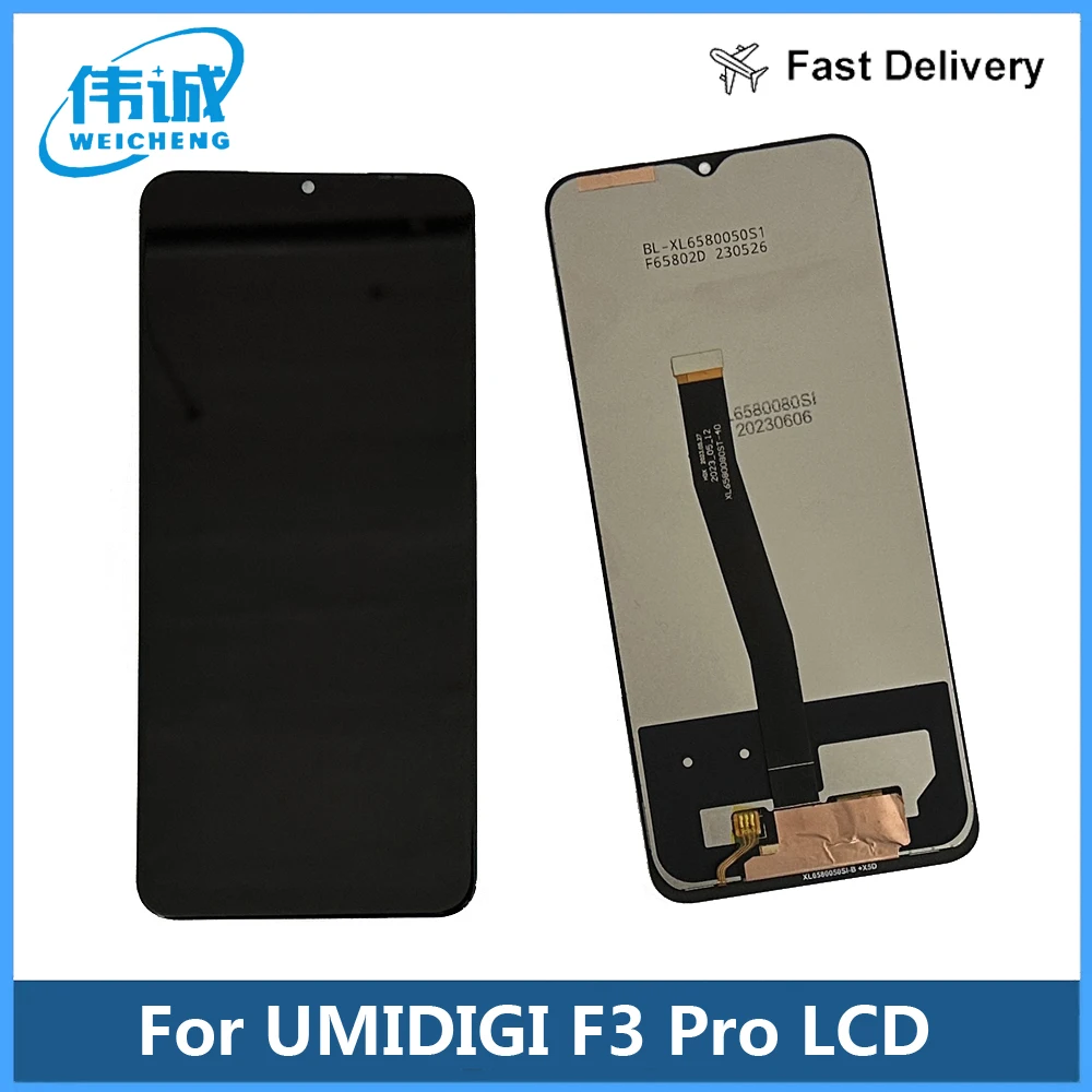 

6.6" For UMIDIGI F3 Pro LCD Display + Touch Screen Assembly Replacement Tested For UMIDIGI F3 Pro LCD Sensor Screen